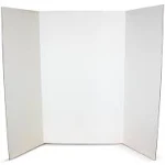 Flipside Products 30042-24 36 x 48 1 Ply Bleached White Project Board Pack of 24