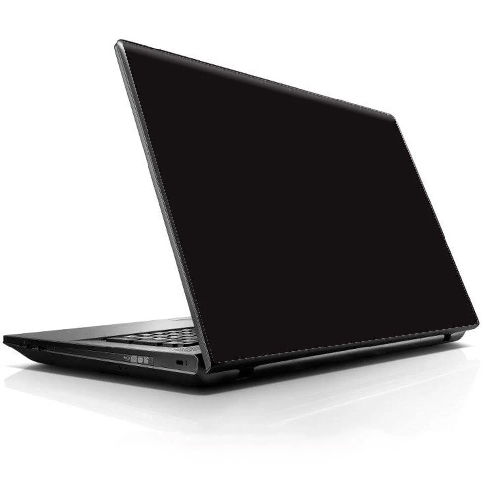 Laptop Notebook Universal Skin Decal Fits 13.3 inch to 16 inch / Solid Black