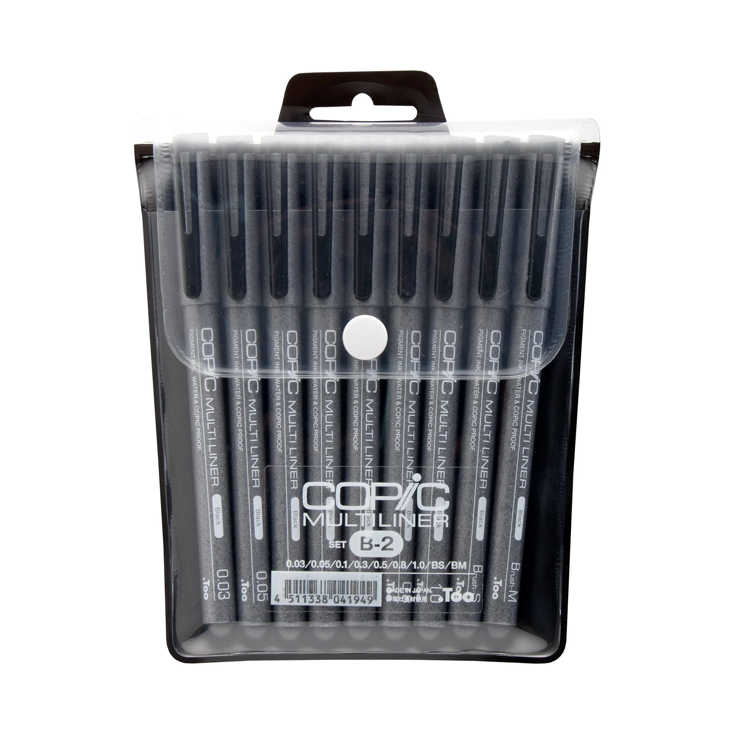 Copic Markers 9-Piece Multiliner Inking Pen Set B-2