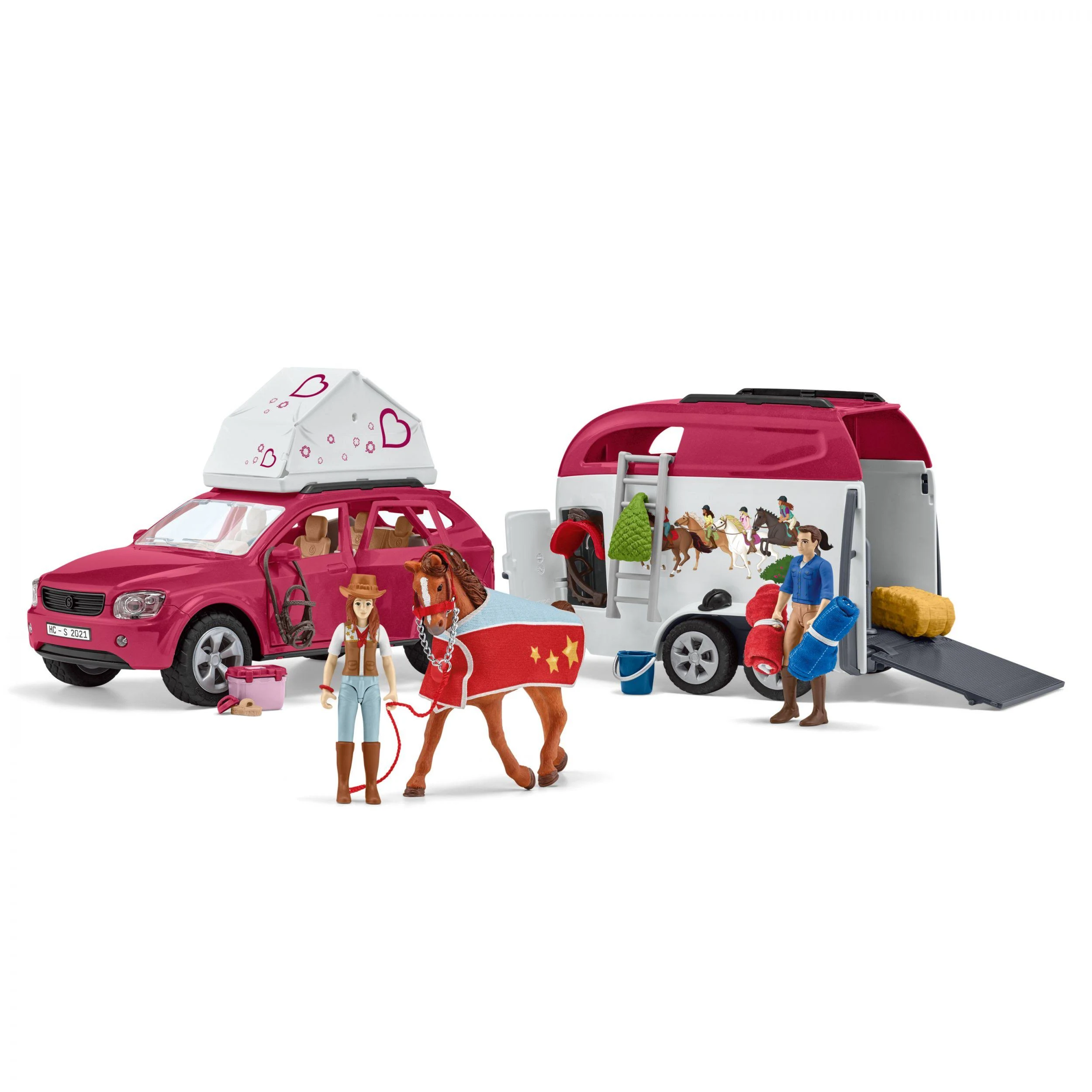 Schleich Horse Adventures with Car and Trailer