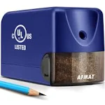 NEW AFMAT Electric Pencil Sharpener, Heavy Duty Classroom Pencil Sharpener NIB