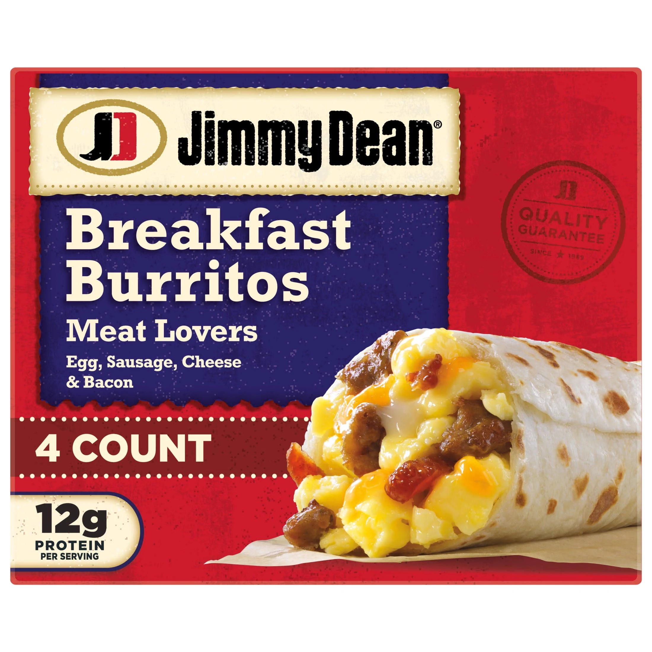 Jimmy Dean Breakfast Burritos Sausage 17 oz