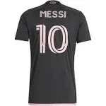 Adidas Men Inter Miami CF 23/24 Messi Away Jersey Black, 2XL