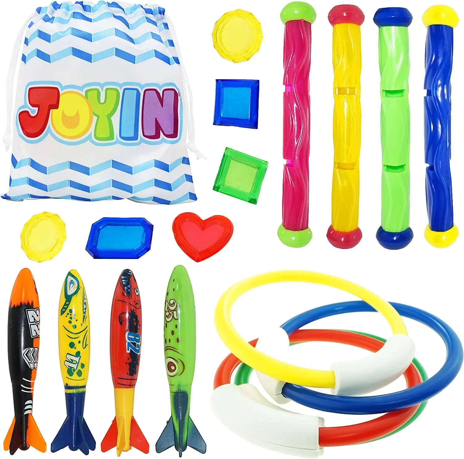 Joyin Vinyl Summer Diving Set Pool Toy