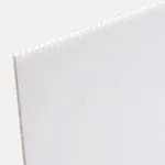 Coroplast Plastic Sheet 36&#034; x 24&#034; x 0.157&#034; (4mm) Corrugated Twinwall White