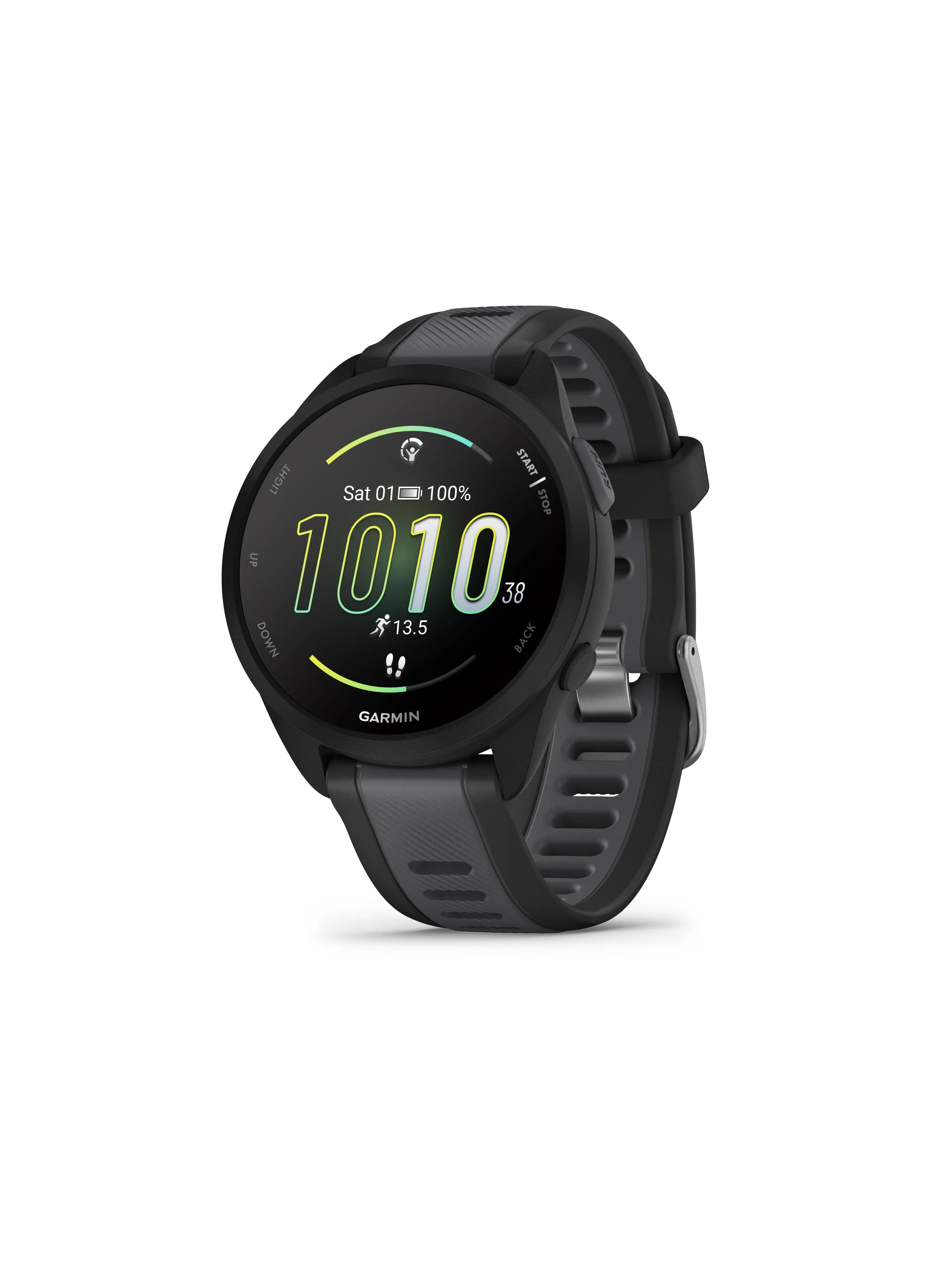 Garmin - Forerunner 165 Music - Black/Slate Gray