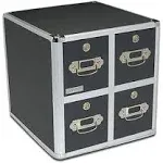 Vaultz Four-Drawer CD File Cabinet IDEVZ01049