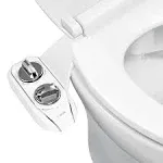 Luxe Bidet Neo 185 Plus Next-Generation Bidet Toilet Seat Attachment, Chrome