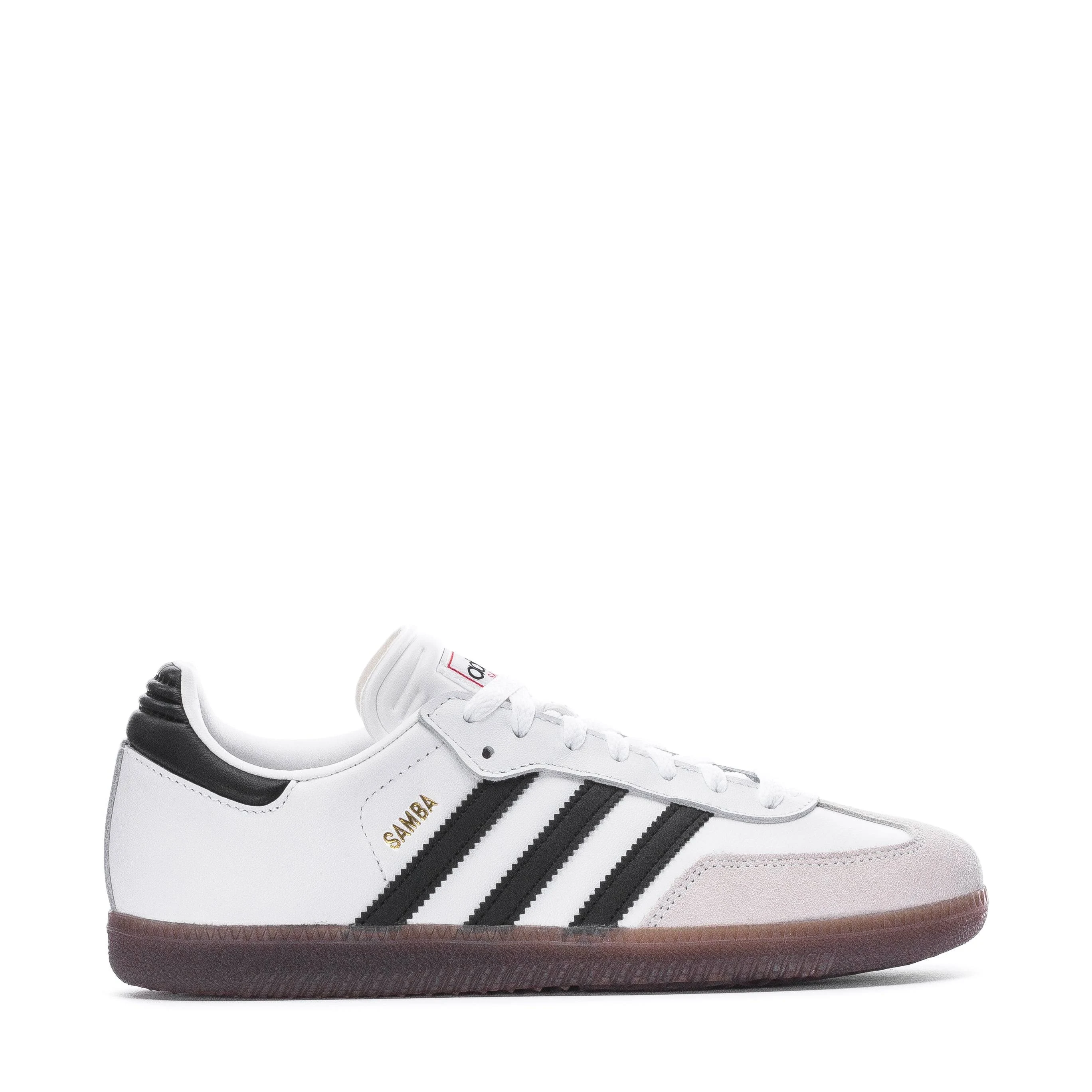 Adidas Kids' Samba Indoor Soccer Shoes, White