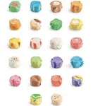 Taffy Shop Favorites Mix Salt Water Candy, Assorted Bulk Flavors of Saltwater Taffy, Unique Themed Bag of 50 Pieces Gourmet Salt Water Candy, Wedding