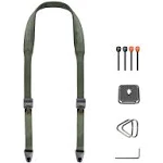 PGYTECH Camera Shoulder Strap Quick Release Wide Camera Straps for Photographers 110-152 CM Adjustable Camera Neck Strap for DSLR SLR (Fern Green)