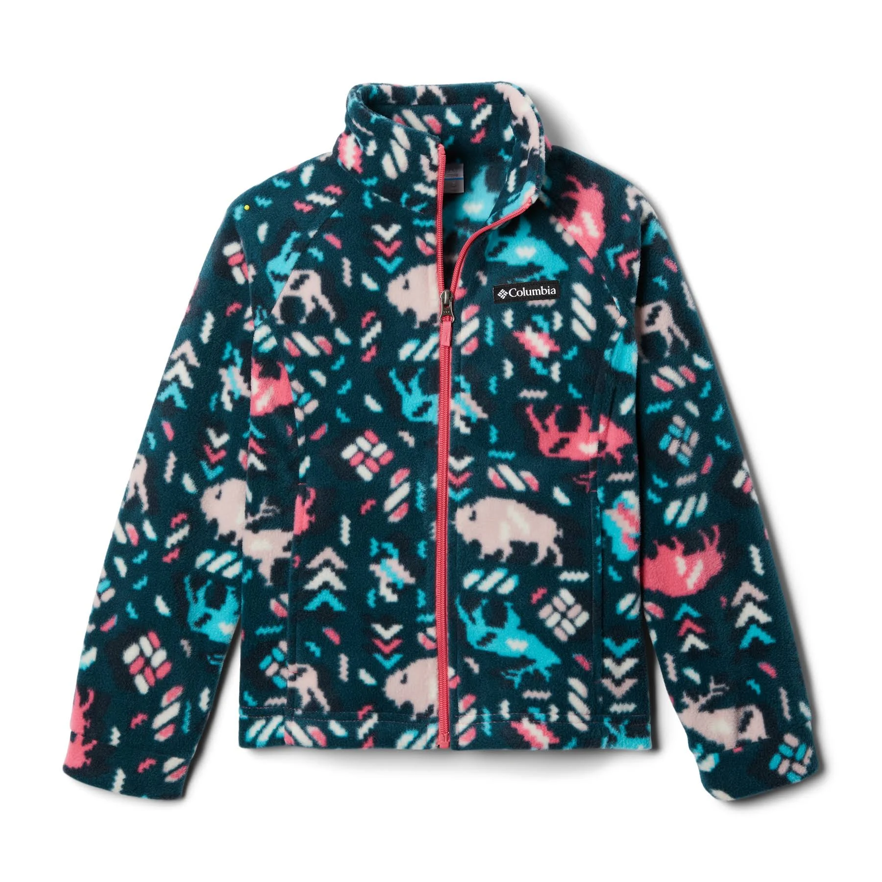 Columbia Girls Benton Springs II Printed Fleece Jacket