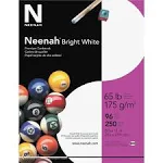 Neenah Paper Bright White Card Stock 96 Bright