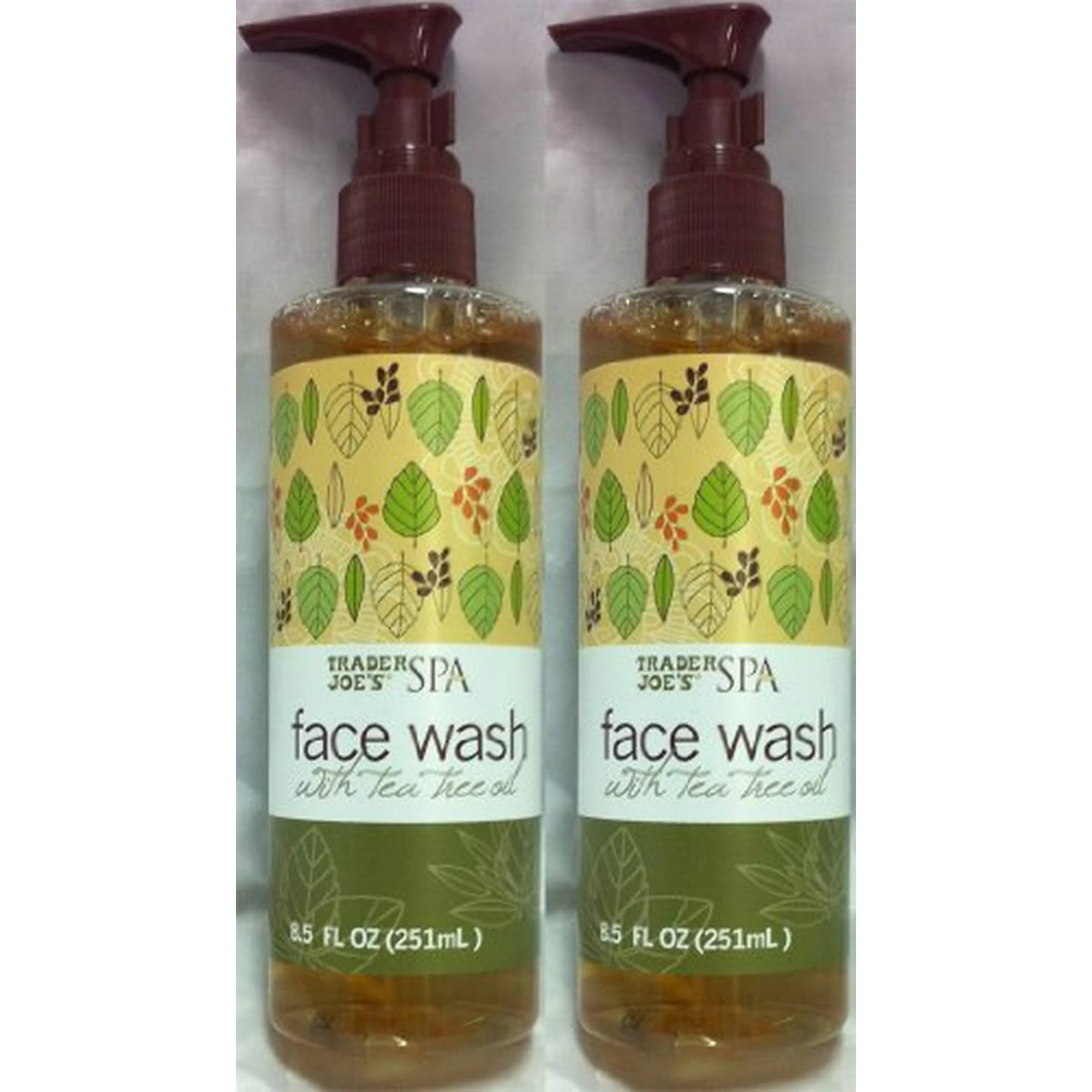 Trader Joe's Spa Face Wash with Tea Tree Oil (2 Packs)