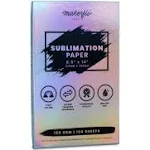 MakerFlo Sublimation Paper 8.5" x 14" 100 Sheets