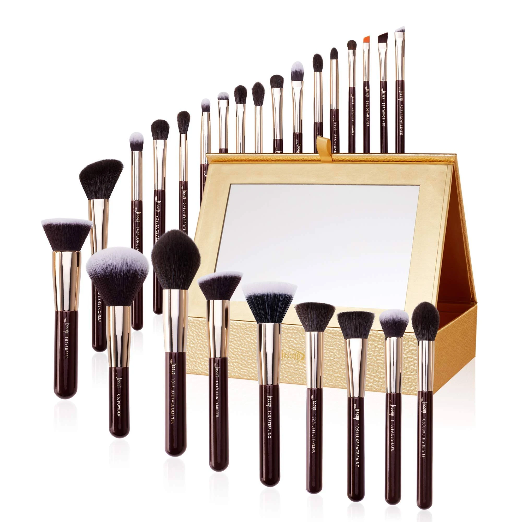 Jessup Makeup Brushes Set 25Pcs Make up Brush Foundation Powder Eyeshadow Brush