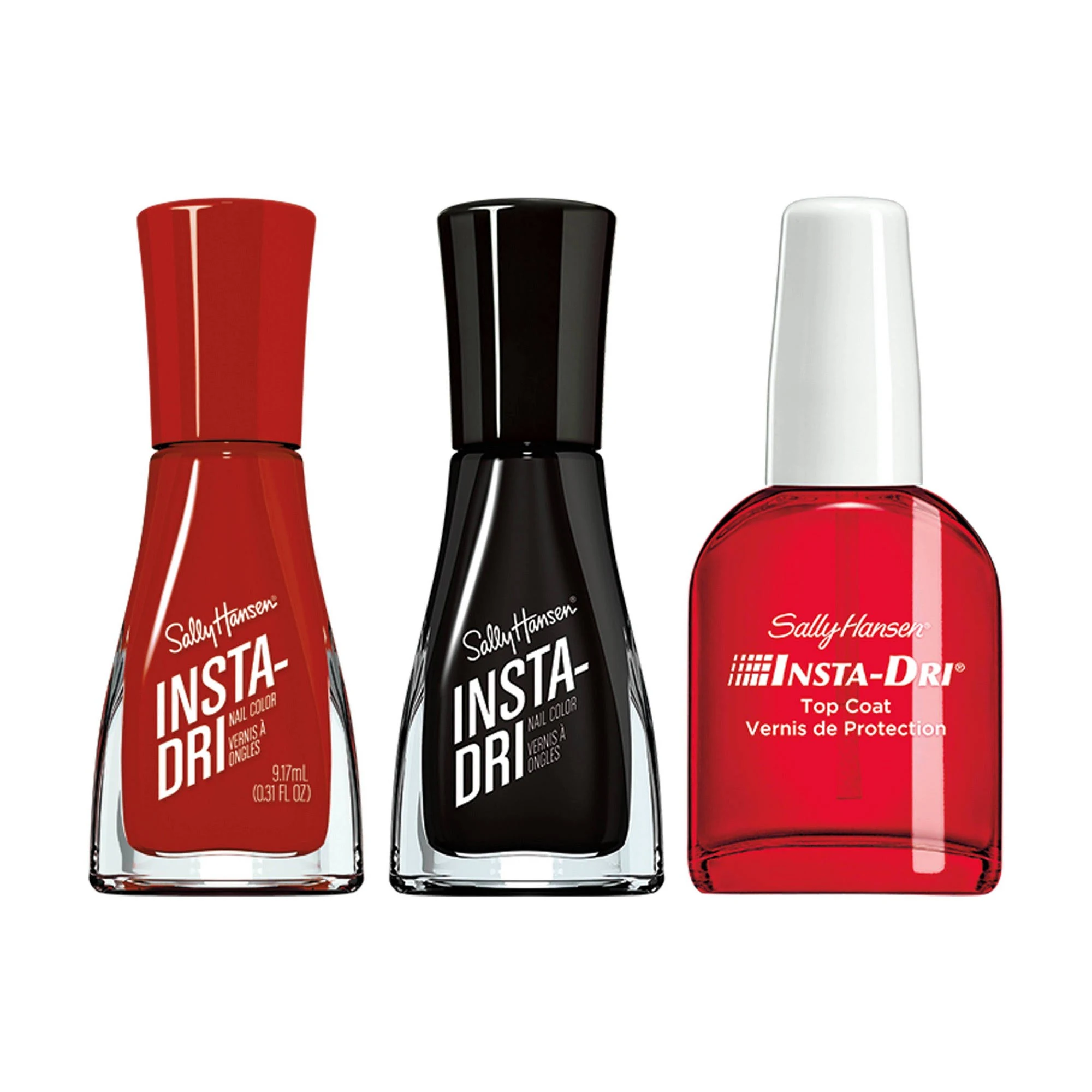 Sally Hansen Insta-Dri®, Clearly Quick, Quick Dry, Long Lasting, Streak-Free Shine, Clear Nail Polish