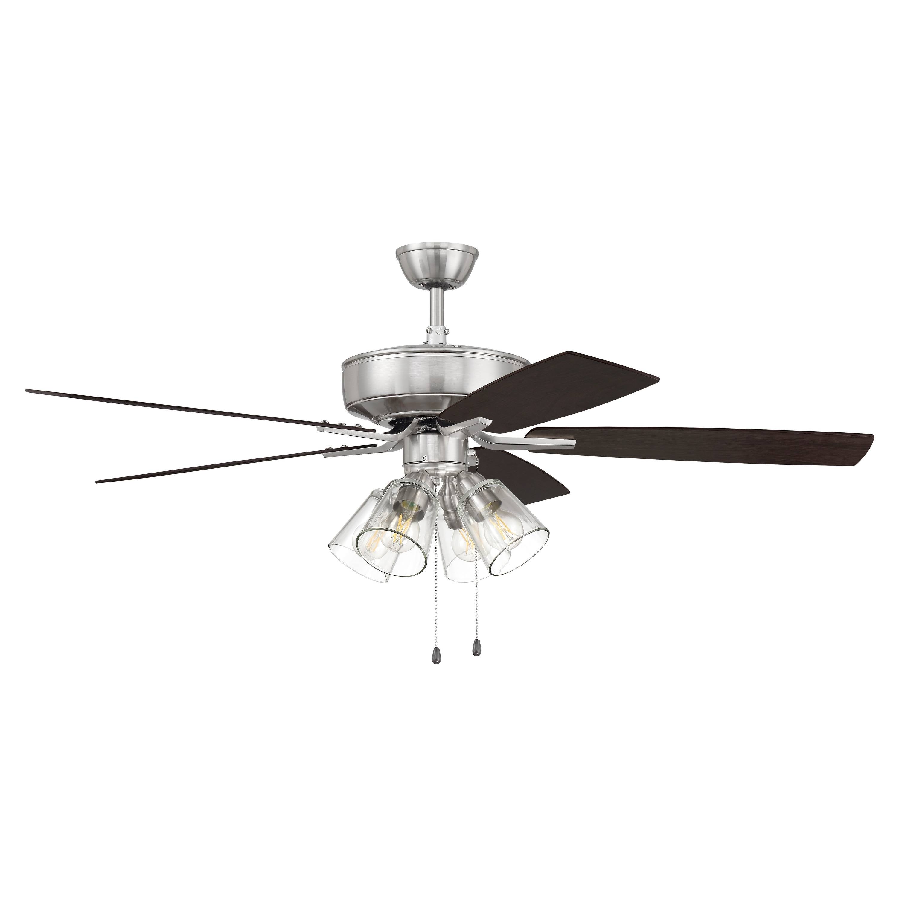 Craftmade 52" Pro Plus 104 Indoor Ceiling Fan Satin Brass