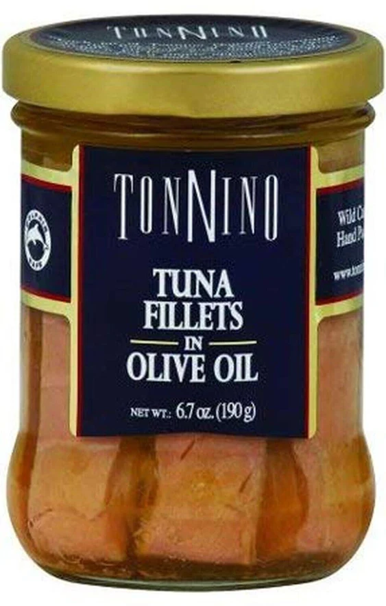 Tonnino Tuna Fillets in Olive Oil, 6.7 oz - 2 pack