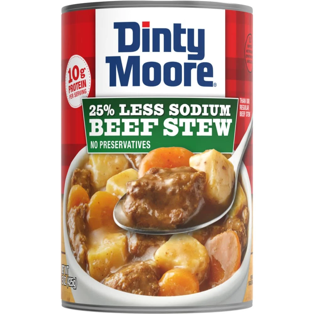 Dinty Moore 25% Less Sodium Beef Stew - 15 oz