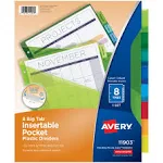 Avery Big Tab Plastic Dividers