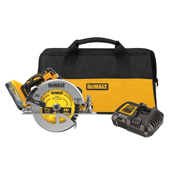 DeWalt 20V MAX* XR Brushless Cordless 7-1/4" Circular Saw Kit DCS570H1