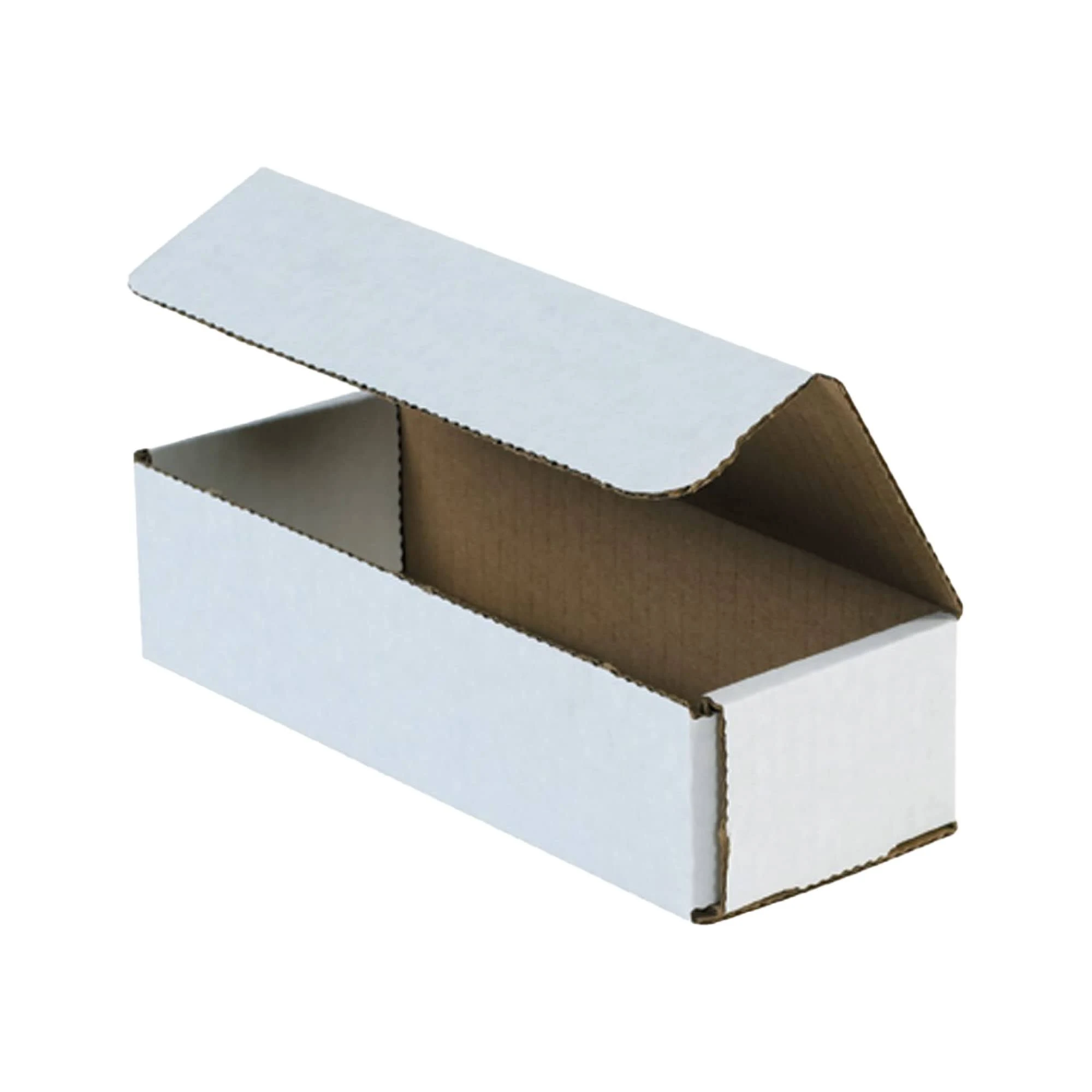 8 x 3 x 2" White Corrugated Mailers