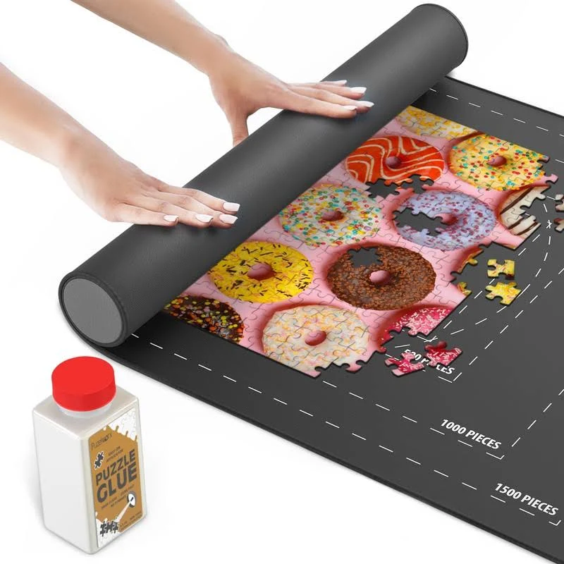 Point Games Puzelworx Puzzle Mat, Roll Up Puzzle Board for Jigsaw Puzzles - 1500 ...