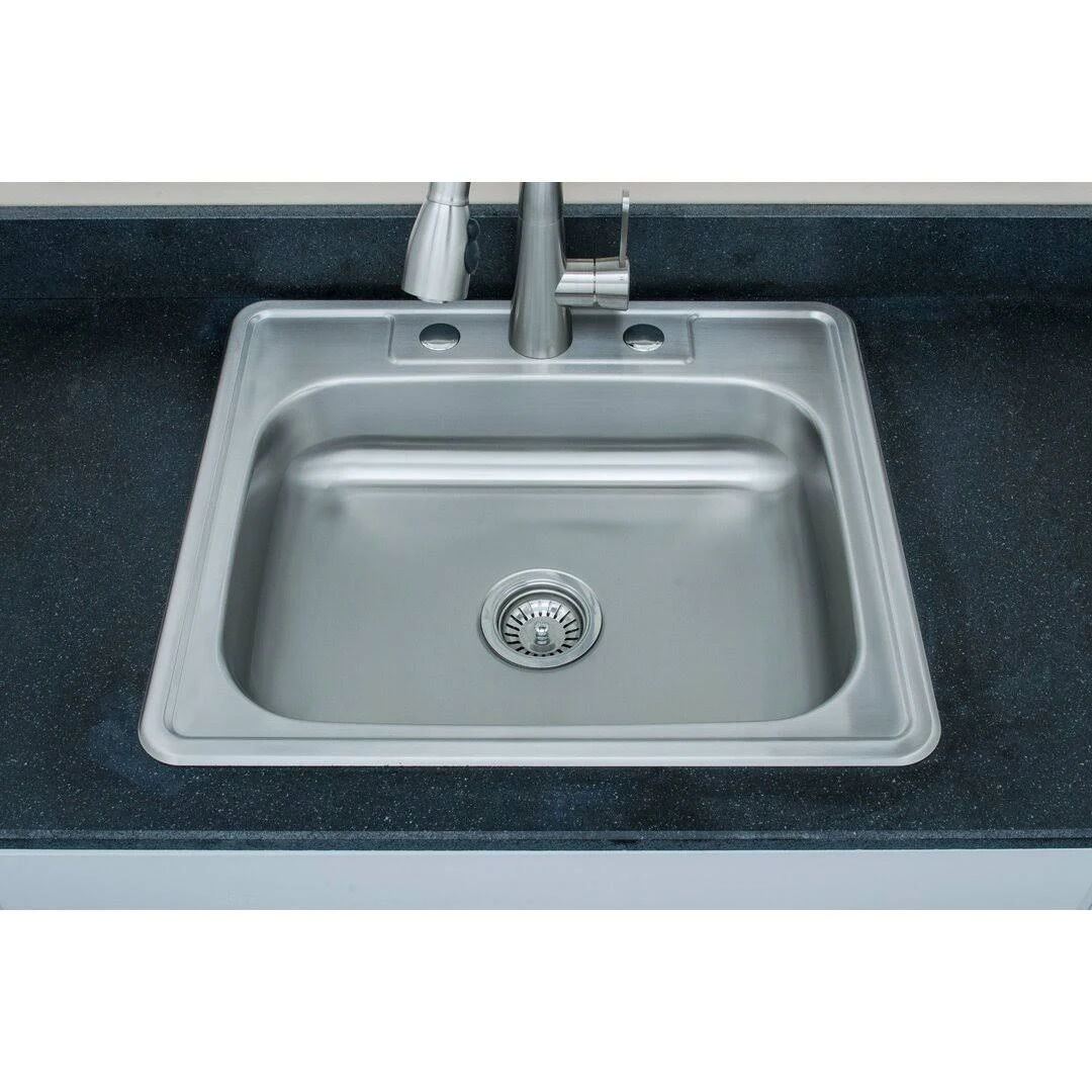 Wells Sinkware ADA Topmount Single Bowl Pack, Sink Package