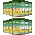 Knorr Pasta Sides For Delicious Quick Pasta Side Dishes Cheddar Broccoli Fusilli No Artificial Flavors, No Preservatives, No Added MSG 4.3 oz (Pack of 12)