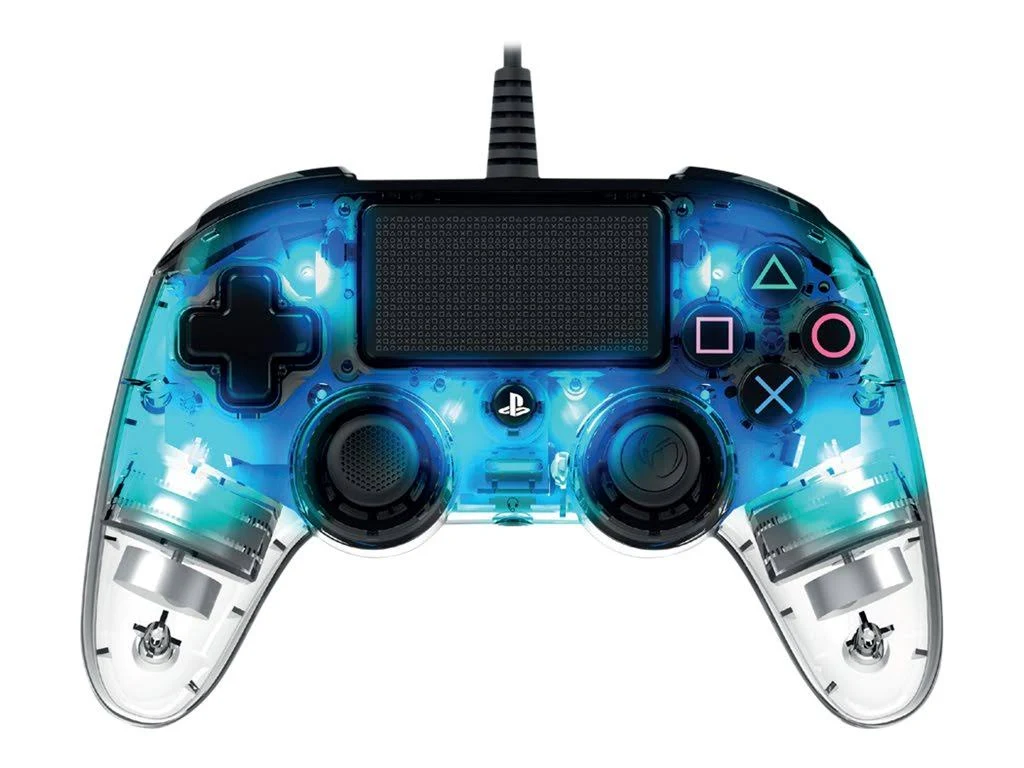 Nacon PS4 Compact Controller Blue/Red Light