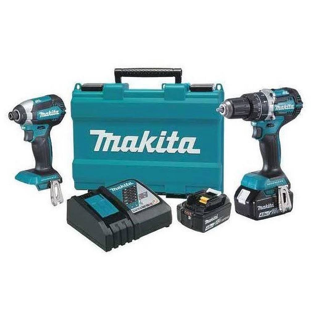 Makita XT269M 18V LXT Lithium-Ion Brushless Cordless 2-pc. Combo Kit