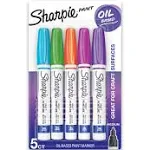 Sharpie Oil-Based Paint Marker - Medium Point - 5 / PK