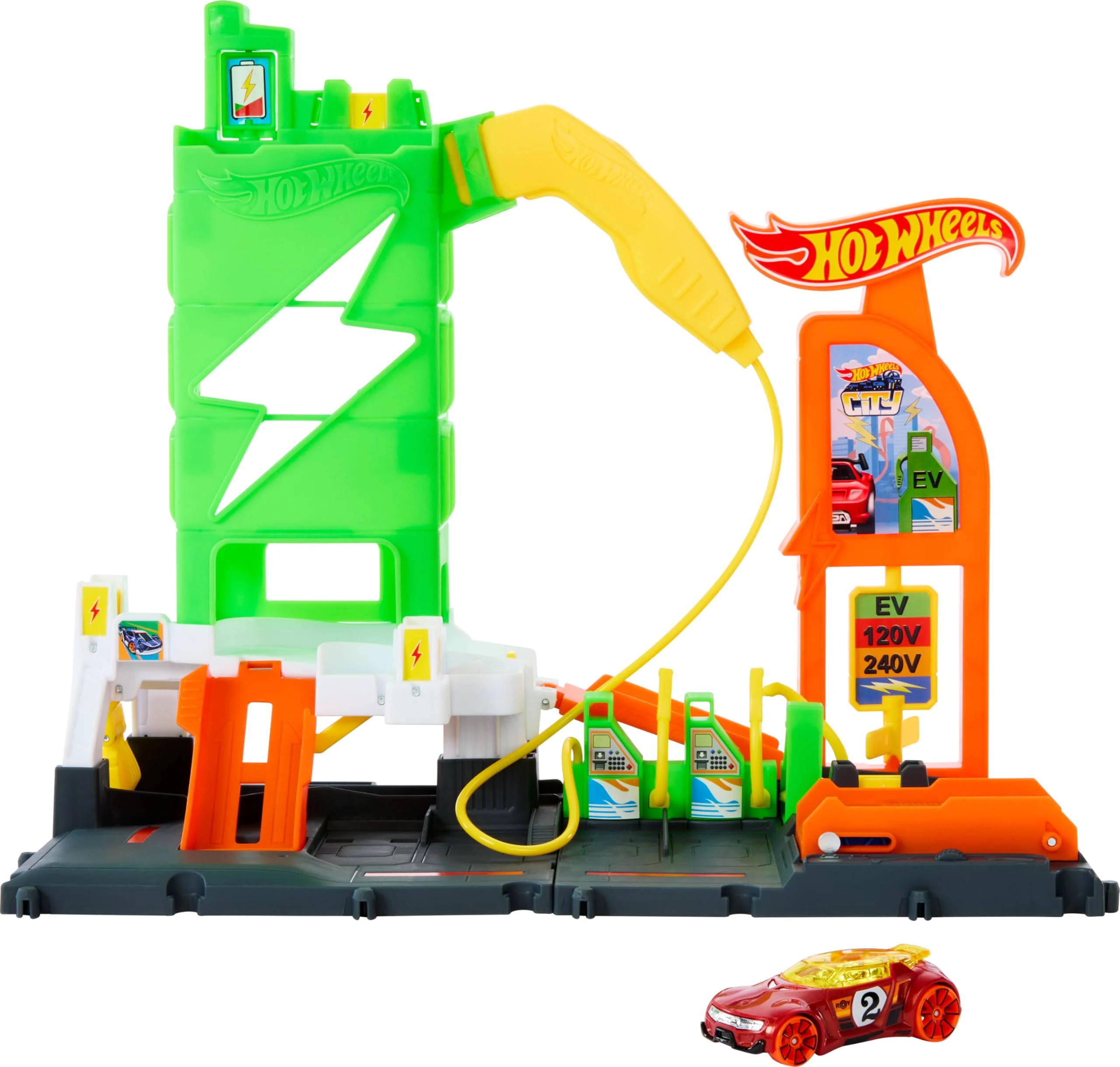 Mattel Hot Wheels City Super Fuel Station