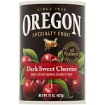 Oregon Fruit Pitted Dark Sweet Cherries in Syrup - 15 oz can