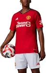 adidas 2023-24 Manchester United Men's Authentic Home Jersey