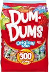 Dum Dums, Bag Of 300 Lollipops