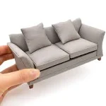 Iland Modern Dollhouse Furniture Miniature Couch