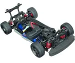 Traxxas 83076-4 Automobile Electric AWD Remote Control Brushless 4-Tec 2.0 VXL Race Car Chassis with TQi 2.4GHz radio and TSM, Size 1/10