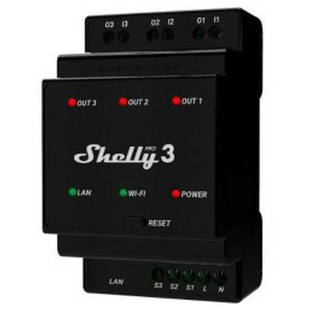 Shelly Pro 3 Relay Switches