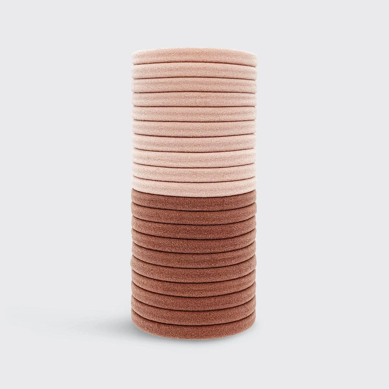 Kitsch Recycled Nylon Hair Elastics Blush