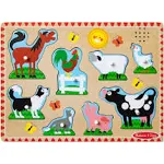 Melissa & Doug Sound Puzzle (Farm Animals)