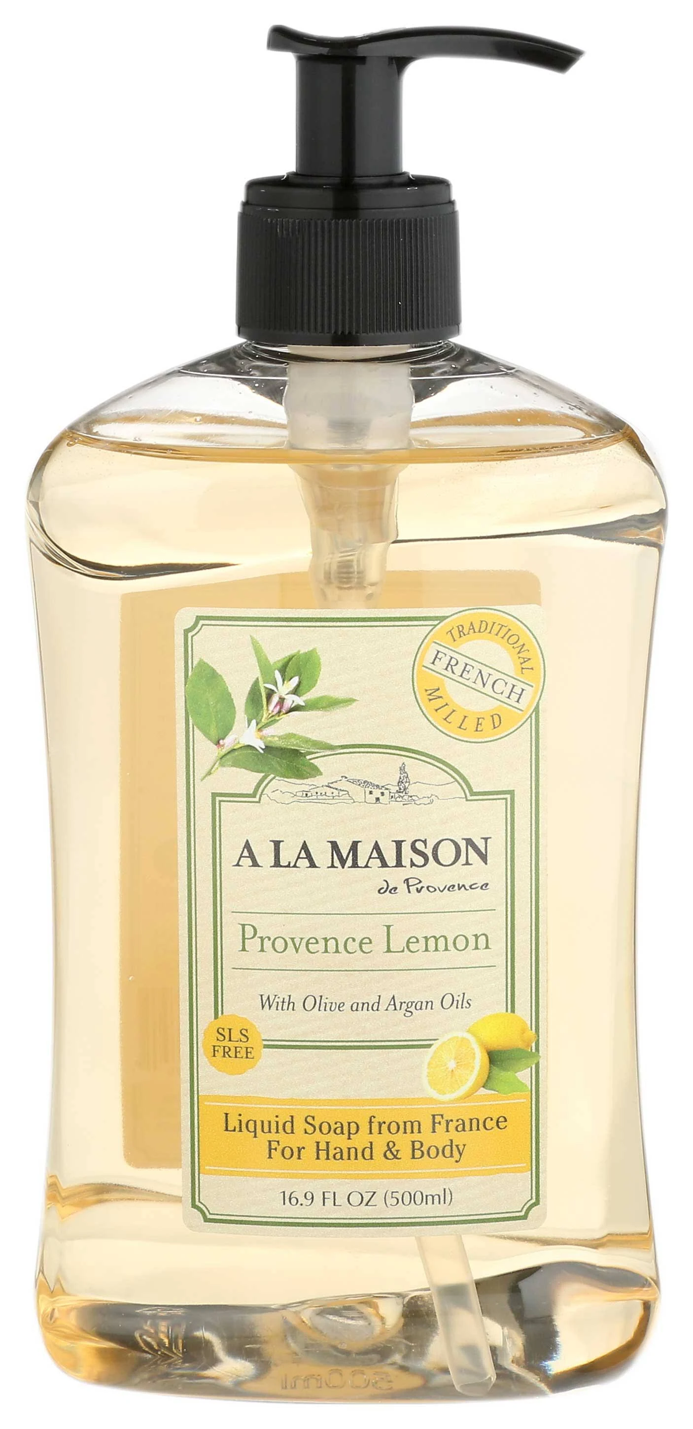 Liquid Soap Provence Lemon  16.9 Oz By Isle De France