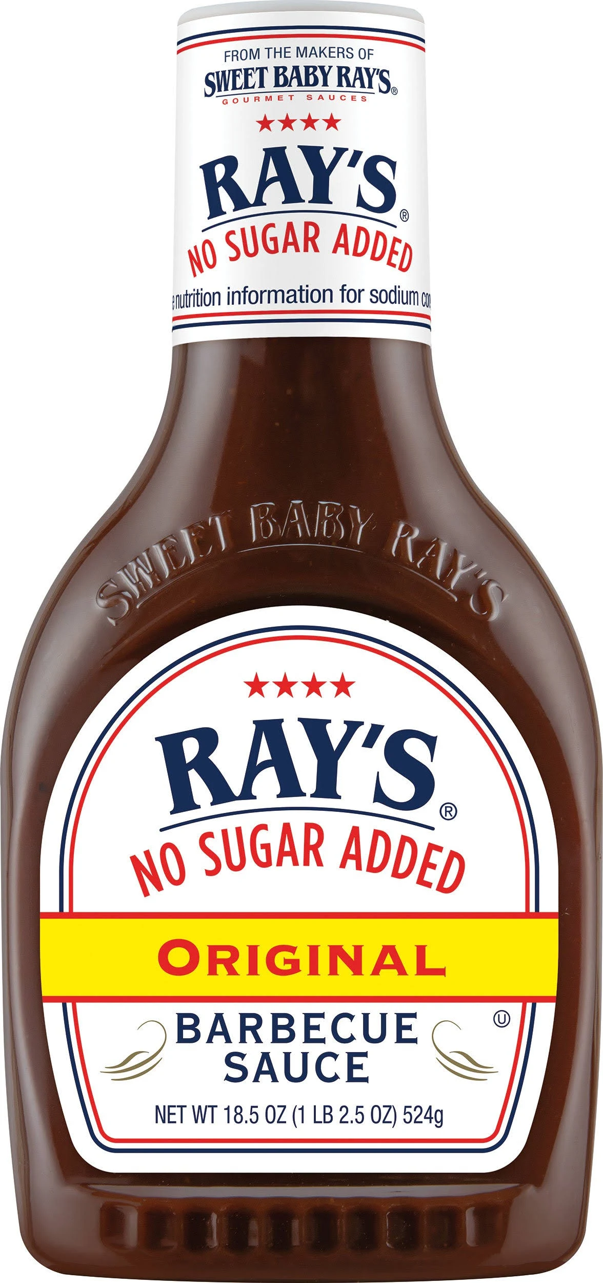 Sweet Baby Ray's No Sugar Added Original Barbecue Sauce