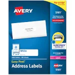 Avery Easy Peel Address Labels 5161