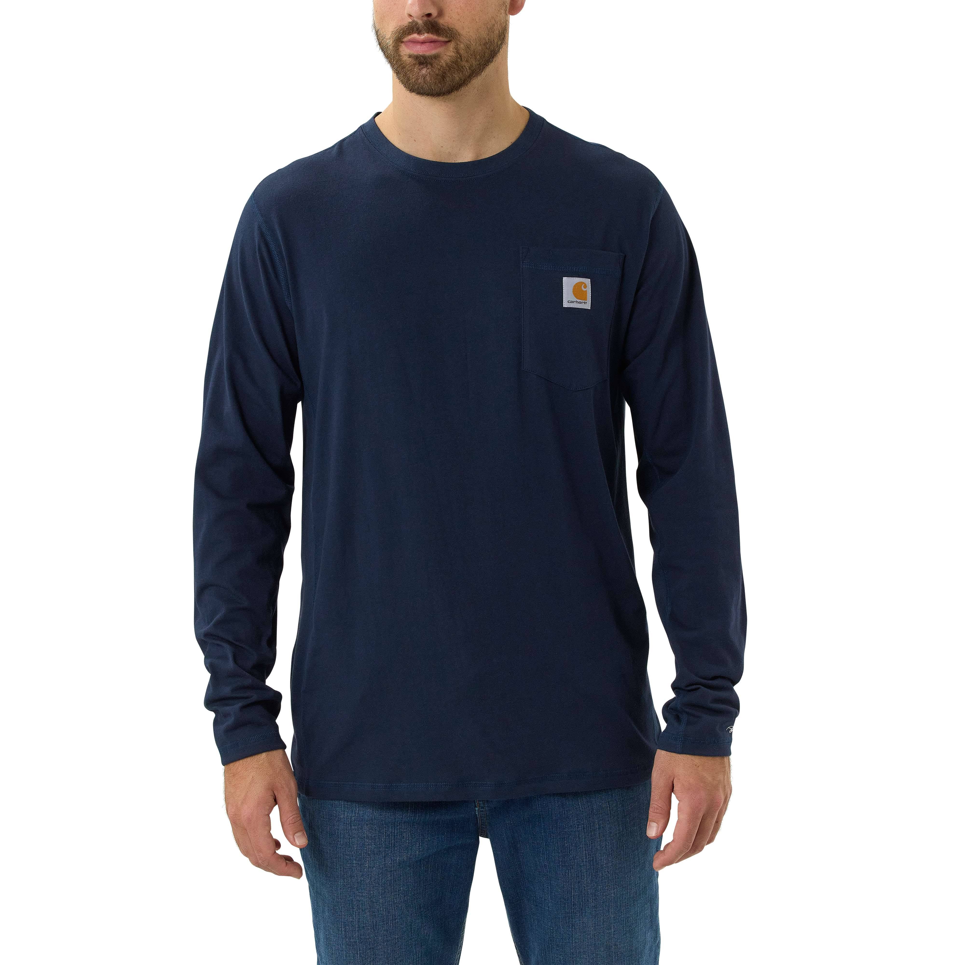 Men&#39;s Carhartt Force Relaxed Fit Midweight Long Sleeve Pocket T-Shirt