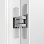 Villar Home Designs 3D Concealed Adjustable Heavy-Duty Hinge-Chrome