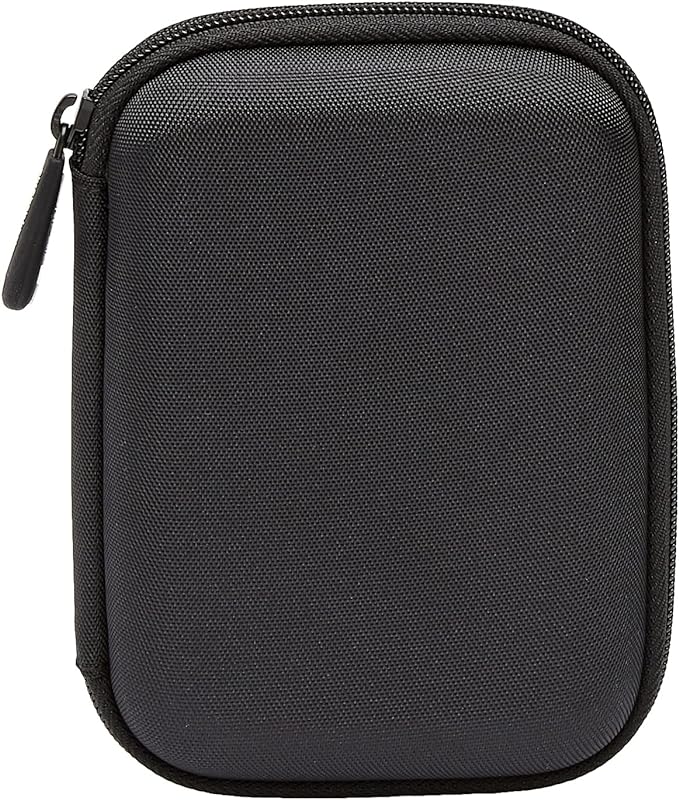 Amazon Basics External Hard Drive Portable Carrying Case, Black