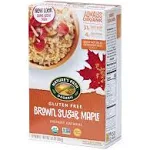 Nature's Path Organic Brown Sugar Maple Oatmeal, 11.3 oz (Pack of 1), Gluten Free, Non-GMO