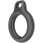 Belkin Apple Airtag Black Secure Holder with Key Ring